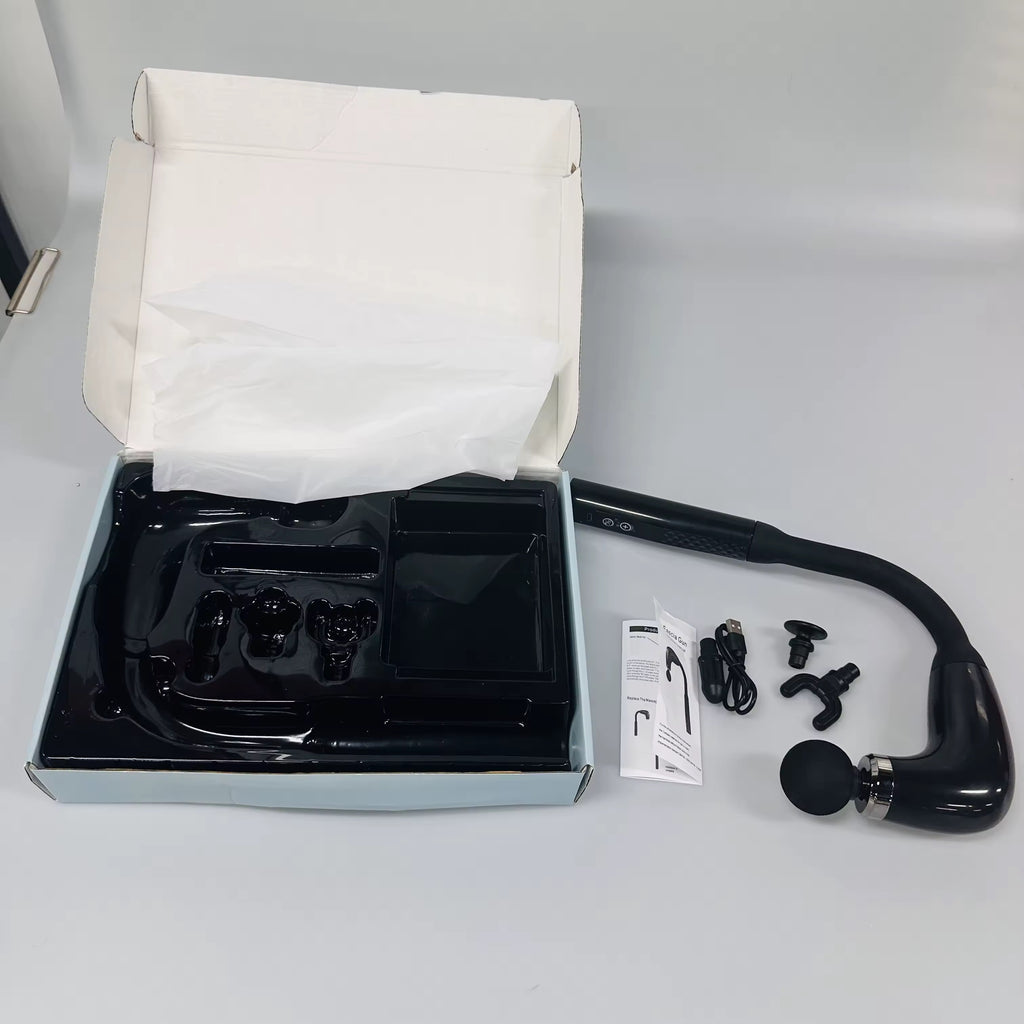 Fasscial gun massage