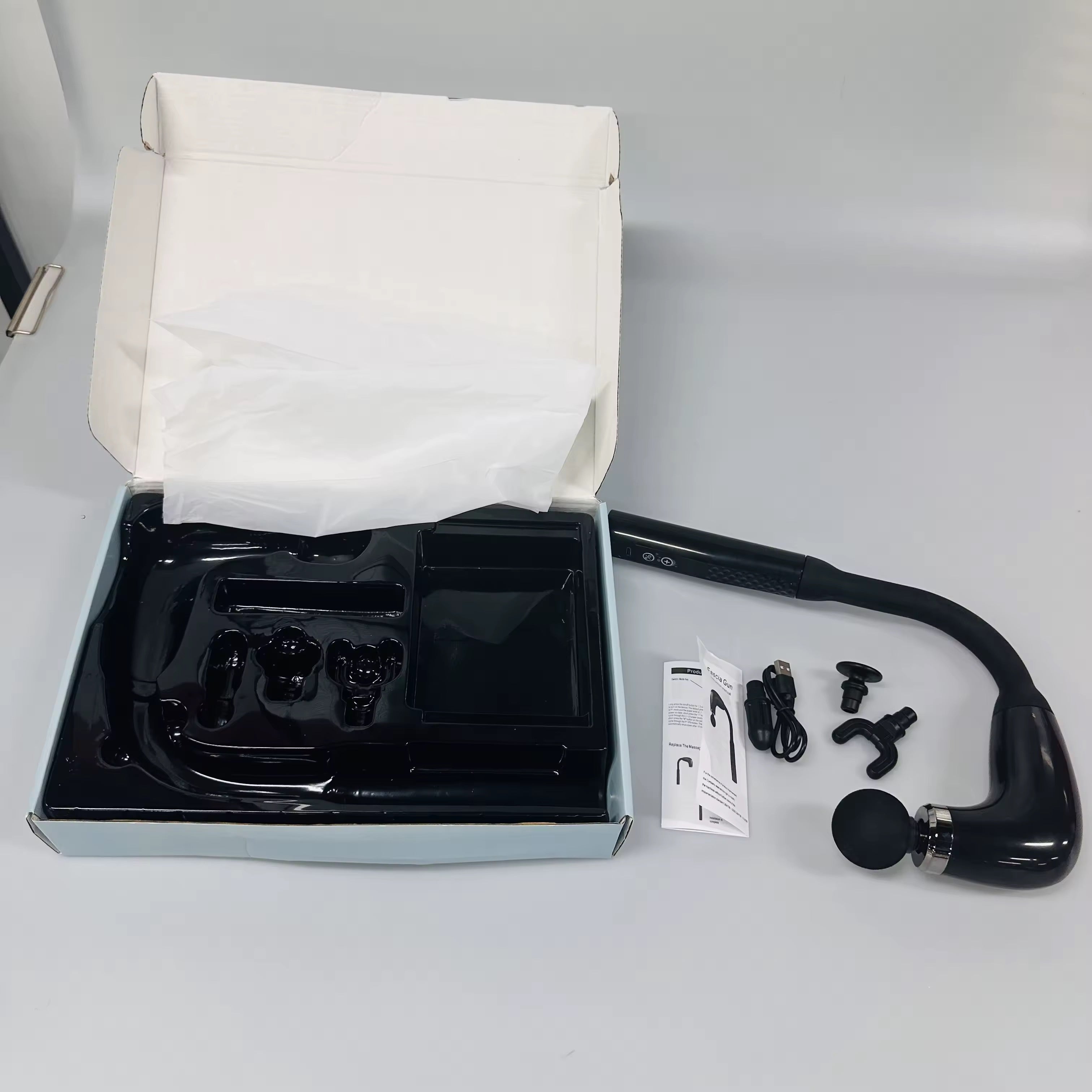 Fasscial gun massage
